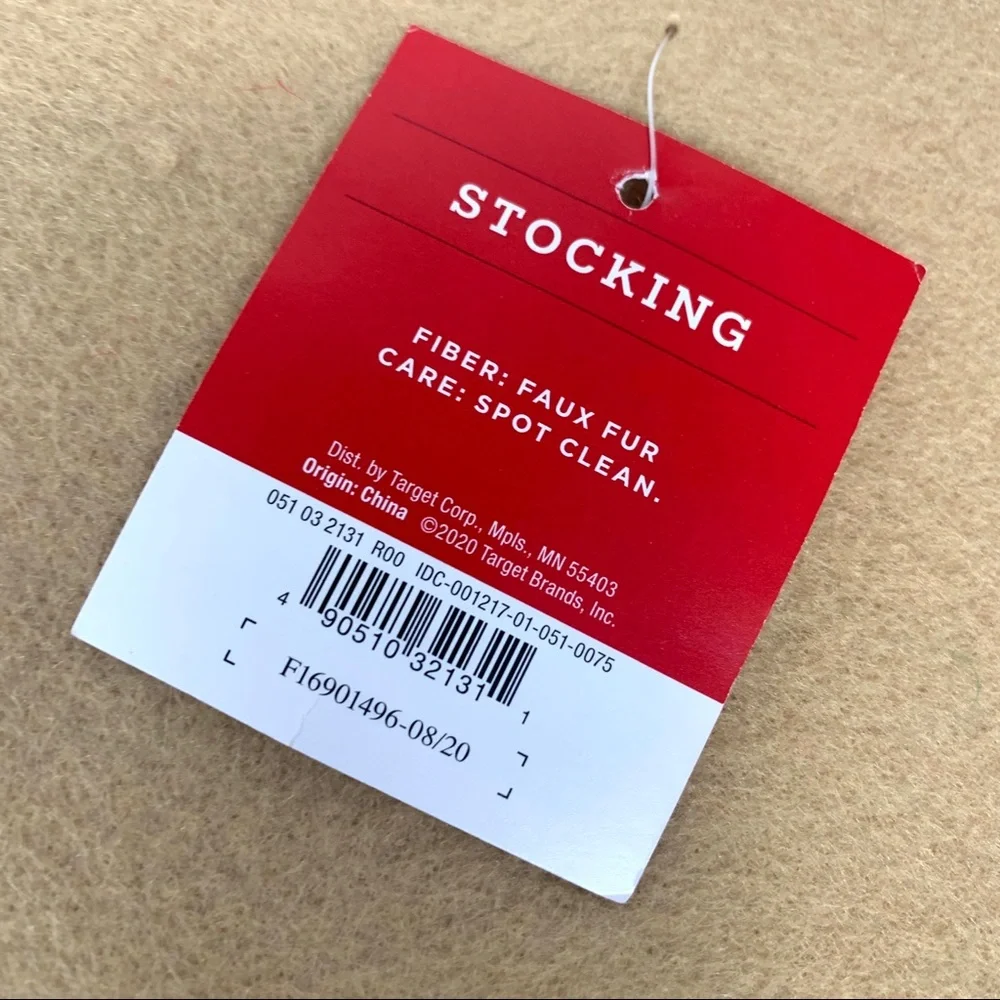 WONDERSHOP at TARGET ‘Believe’ Christmas Stocking